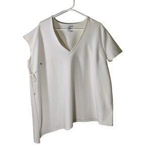 Katherine Barclay Large White‎ Top